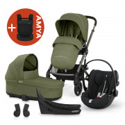 Talos 4in1 +AMYA - Moss Green/Moon Black Moss Green/Moon Black